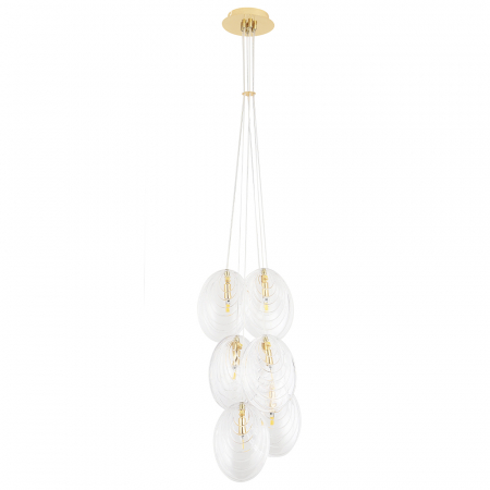 Подвесной светильник Crystal Lux MAR SP6 TRANSPARENTE