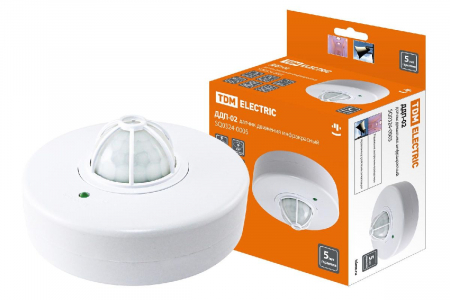 Датчик движения инфракрасный TDM Electric ДДП-02 SQ0324-0005