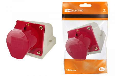 Розетка стационарная TDM Electric SQ0602-0006