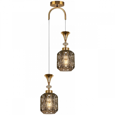 Подвесной светильник Reluce 02003-0.9-02 SMOKE