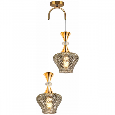 Подвесной светильник Reluce 09004-0.9-02 SMOKE