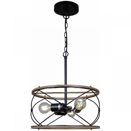 Подвесная люстра Illumico IL1008-3P-05 BK WOOD