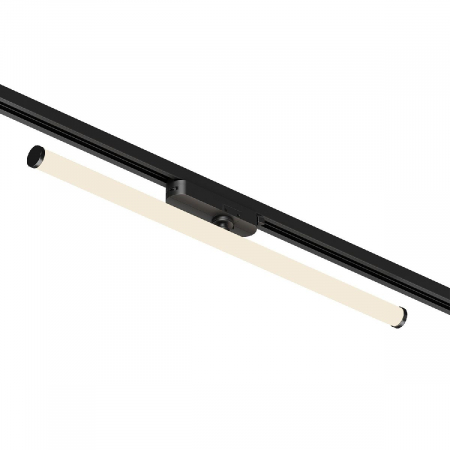 Трековый однофазный светильник Denkirs Strom DK6638-BK