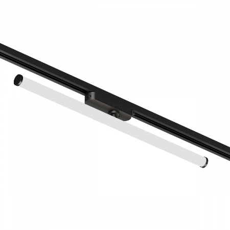 Трековый однофазный светильник Denkirs Strom DK6648-BK