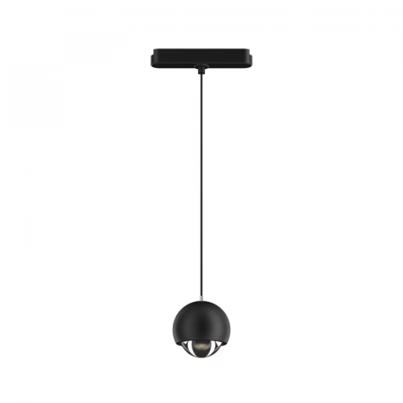 Трековый магнитный однофазный светильник Denkirs Air hang DK5346-BK