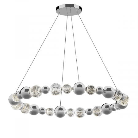 Подвесной светильник DeLight Collection Elliot Diamante MD21001002-1F chrome