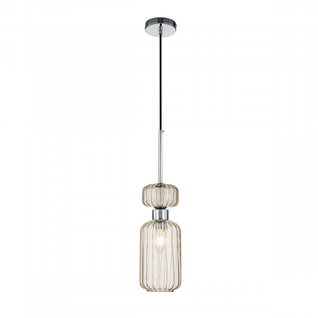 Подвесной светильник Escada Gloss 1141/1S Chrome/Beige