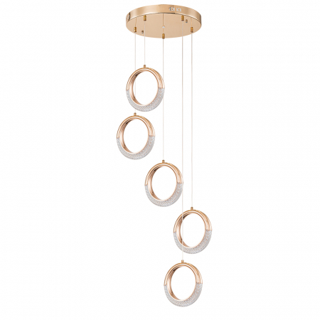 Каскадная люстра Arte Lamp Montana A7777SP-5GO