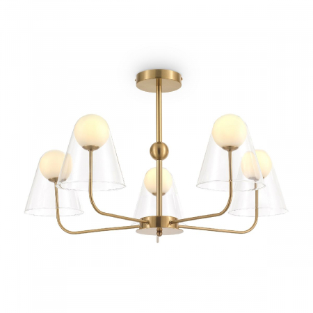 Люстра на штанге Freya Doublety FR5382PL-05BS