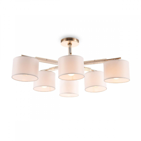 Люстра на штанге Freya Pipe FR5386CL-06G