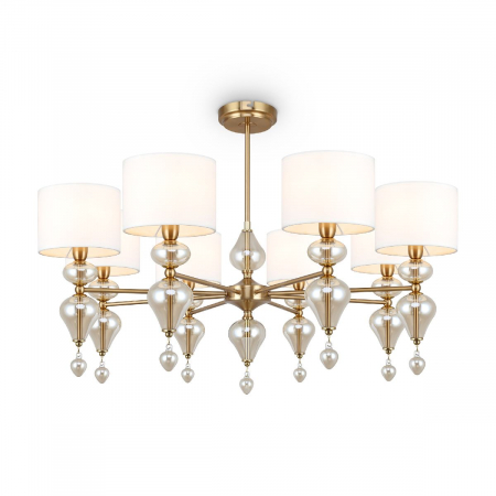 Люстра на штанге Freya Raise FR5369CL-08BS