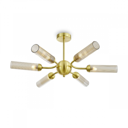 Люстра на штанге Freya Borgy FR5379CL-06G