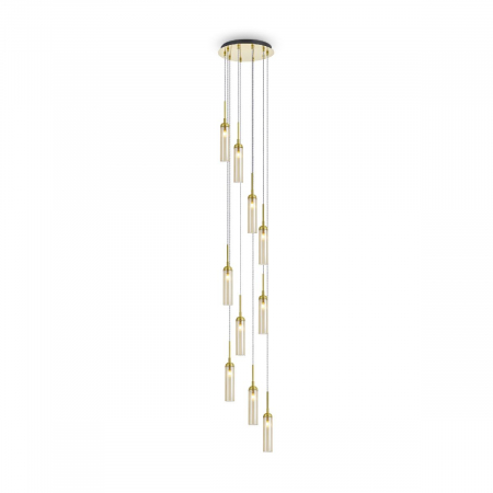 Каскадная люстра Freya Borgy FR5379PL-10G