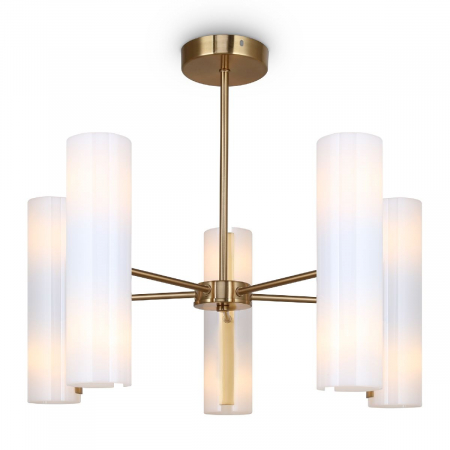 Люстра на штанге Freya Fiore FR5368CL-10BS