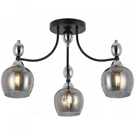 Потолочная люстра Illumico IL8258-3COU-79 BK CR