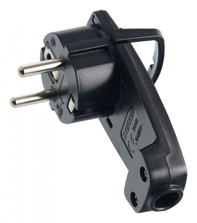 Вилка угловая ультра плоская с кольцом Stekker PPG16-45-202 39040