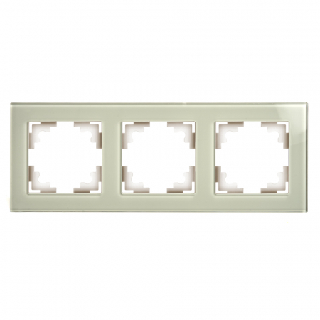 Рамка 3-местная Stekker Катрин GFR00-7003-07 49035