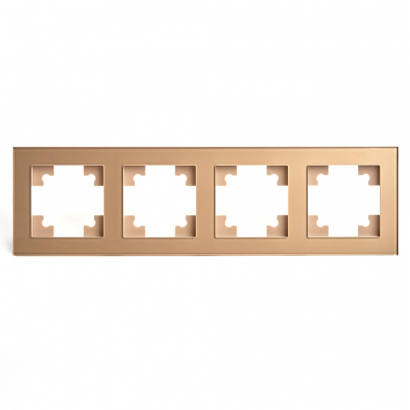 Рамка 4-местная Stekker Катрин GFR00-7004-08 49038