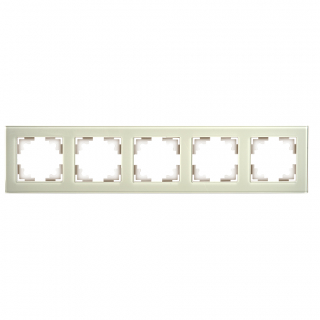 Рамка 5-местная Stekker Катрин GFR00-7005-07 49039