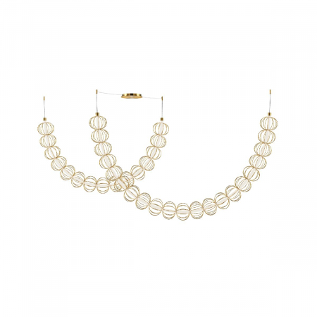 Подвесная люстра Maytoni Golden Cage MOD216PL-L55G3K