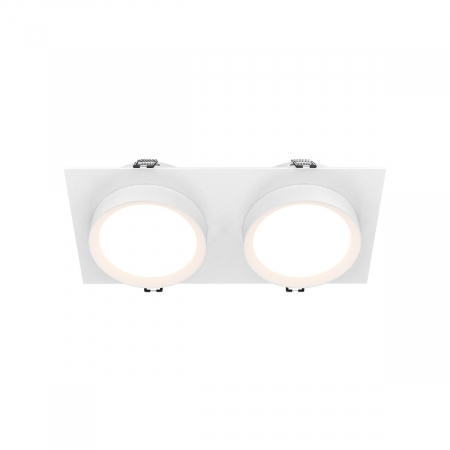 Встраиваемый светильник Maytoni Hoop DL086-02-GX53-SQ-W