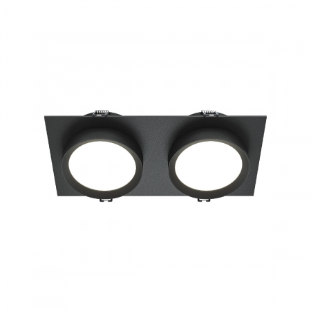 Встраиваемый светильник Maytoni Hoop DL086-02-GX53-SQ-B