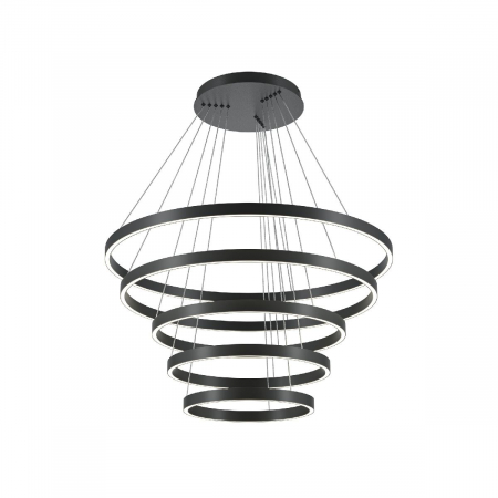 Подвесная люстра Maytoni Rim MOD058PL-L200BK