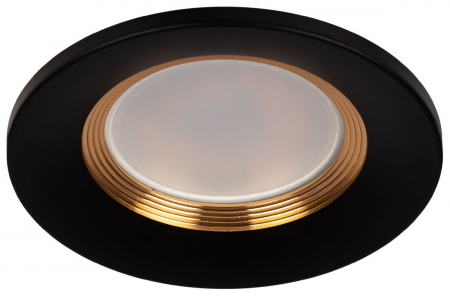 Встраиваемый светильник Эра KL107 BK/GD Б0061097
