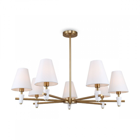 Люстра на штанге Freya Pietra FR5371CL-07BS