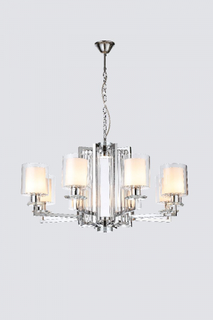 Подвесная люстра iLamp King RM6201-8 CR+CL