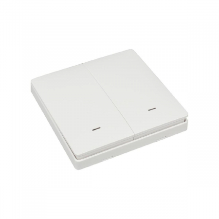 Выключатель двухклавишный Aployt Magnetic track 220 APL.0190.00.02