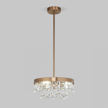 Подвесная люстра Eurosvet Sophie 60165/3 латунь Smart a065755