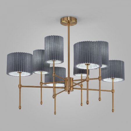 Люстра на штанге Eurosvet Notturno 60162/8 латунь Smart a065666