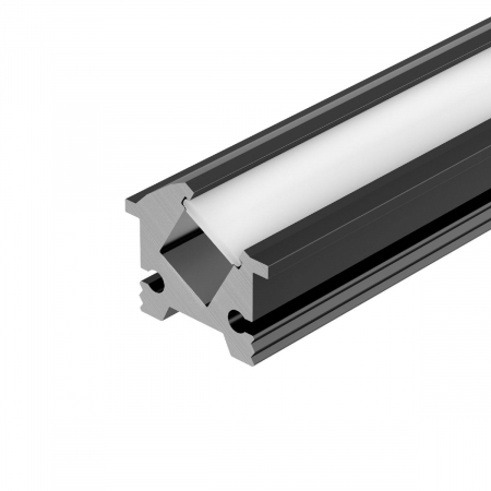 Профиль Arlight SL-BEVEL-H12-F13-2000 ANOD BLACK 043749