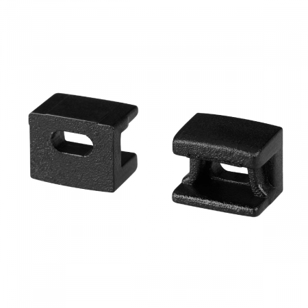 Заглушка Arlight PLINTUS-FANTOM BLACK с отверстием 043608