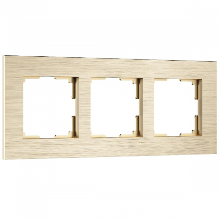 Рамка на 3 поста Werkel AluMax 4690389204081 W0033511 a066335