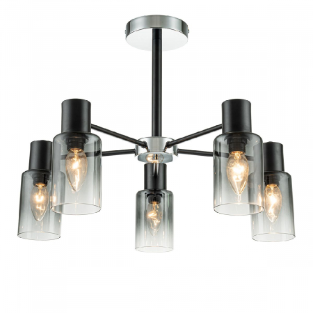 Люстра на штанге Escada Diversity 2120/5P Black