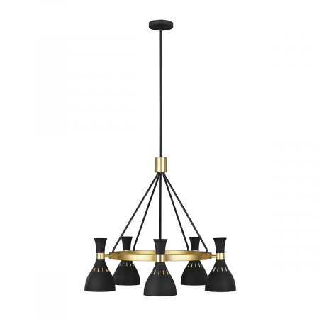 Подвесная люстра Feiss Joan FE-JOAN5-MB