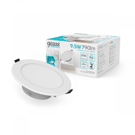 Встраиваемый светильник Gauss Downlight 999420209