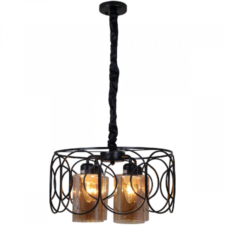 Подвесная люстра Reluce 03883-0.4-04 BK