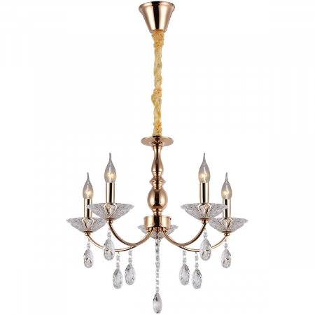 Подвесная люстра Illumico IL1242-5PPA-29 GD