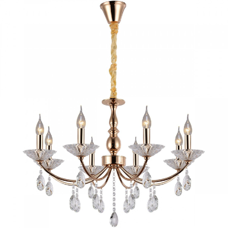 Подвесная люстра Illumico IL1242-8PPA-29 GD