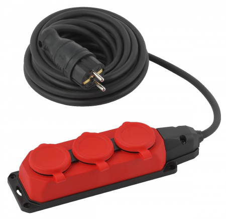 Удлинитель силовой Эра UK-3e-3x1,5-5m-IP44(KG) Б0057579
