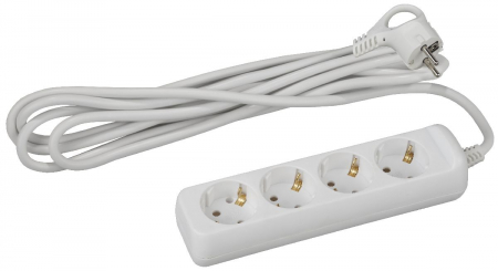 Удлинитель электрический Эра U-4e-3m-3x1 Б0028374