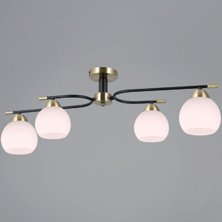 Потолочная люстра Illumico IL0638-4CSQ-24 AB BK LIBRA