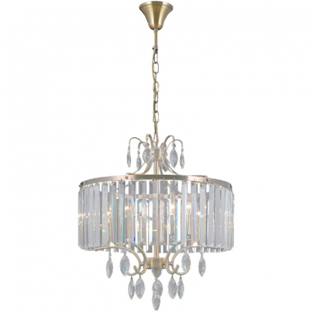 Подвесная люстра Illumico IL3519-5PSQ-24 AB LYRA