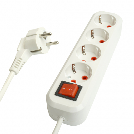 Удлинитель четырехместный Stekker Home 49361