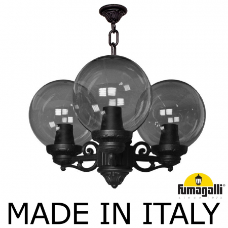 Уличный подвесной светильник Fumagalli Globe 250 G25.120.S30.AZF1R
