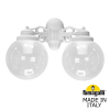 Уличный настенный светильник Fumagalli Globe 250 G25.141.000.WXF1RDN