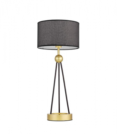 Настольная лампа Lumina Deco Belforte LDT 5527 GD+BK